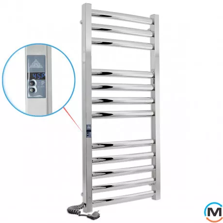 Сушка для рушників електрична Laris Атлант Преміум П12 500 х 1200 Е (підкл. зліва), фото 