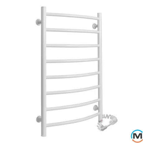 Полотенцесушитель электрический Laris Зебра Классик ЧК8 500 х 800 Э (подкл. справа), фото 