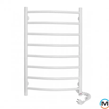 Полотенцесушитель электрический Laris Зебра Классик ЧК8 500 х 800 Э (подкл. справа), фото , изображение 2