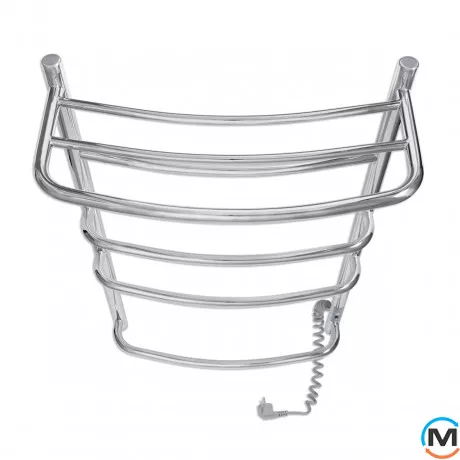 Сушка для рушників електрична Laris Єврофлеш П6 500 х 800 з полицею Е (підкл. праворуч), Виконання: Правий, Висота (мм): 812, фото , зображення 3