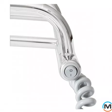 Сушка для рушників електрична Laris Єврофлеш П6 500 х 800 з полицею Е (підкл. праворуч), Виконання: Правий, Висота (мм): 812, фото , зображення 5