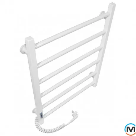 Полотенцесушитель электрический Laris Зебра Альфа ЧК6 500 х 600 Э (подкл. слева) R3, фото , изображение 3