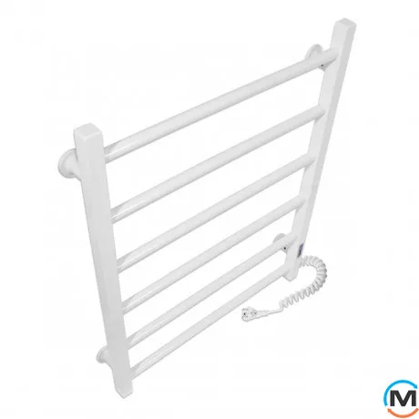 Полотенцесушитель электрический Laris Зебра Альфа ЧК6 500 х 600 Э (подкл. справа) R3, фото , изображение 3