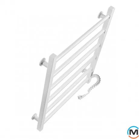 Полотенцесушитель электрический Laris Зебра Альфа ЧК6 500 х 600 Э (подкл. справа) R3, фото , изображение 4