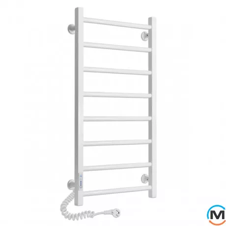 Сушка для рушників електрична Laris Зебра Альфа ЧК8 400 х 800 Е (підкл. зліва) R3, фото 