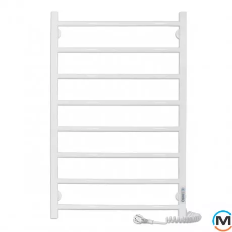 Полотенцесушитель электрический Laris Зебра Альфа ЧК8 500 х 800 Э (подкл. справа) R3, фото , изображение 2