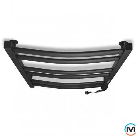 Полотенцесушитель электрический Laris Зебра Атлант ЧКЧ6 500 х 700 Э (подкл. справа) R3, фото , изображение 5