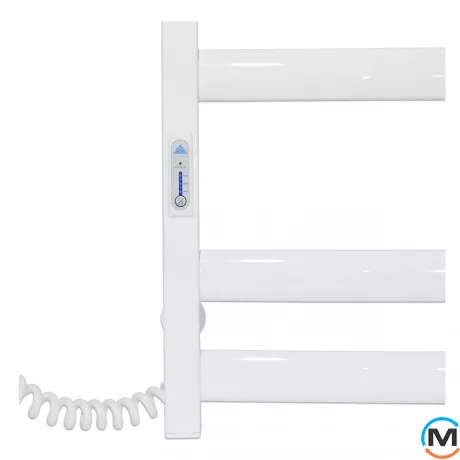 Сушка для рушників електрична Laris Зебра Атлант ЧК6 500 х 700 Е (підкл. зліва) R3, фото , зображення 5