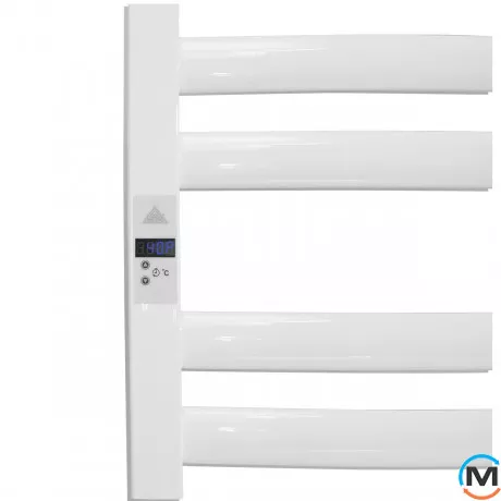 Сушка для рушників електрична Laris Зебра Атлант Преміум ЧК10 500 х 900 Е (підкл. зліва), фото , зображення 5