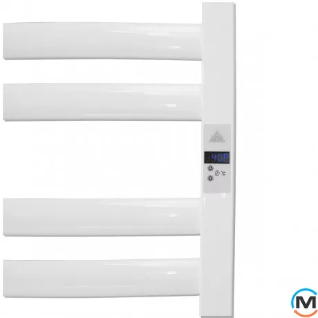 Сушка для рушників електрична Laris Зебра Атлант Преміум ЧК10 500 х 900 Е (підкл. праворуч), фото , зображення 5