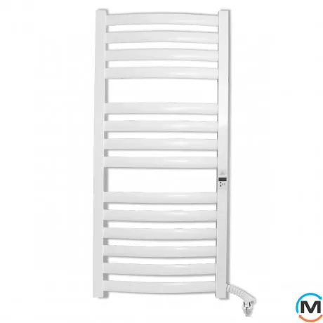 Сушка для рушників електрична Laris Зебра Атлант Преміум ЧК14 500 х 1200 Е (підкл. праворуч), фото , зображення 2