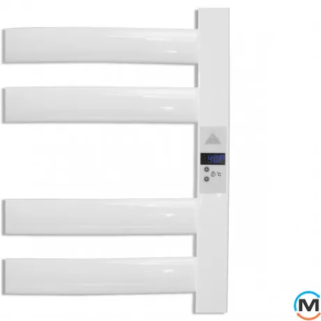 Сушка для рушників електрична Laris Зебра Атлант Преміум ЧК14 500 х 1200 Е (підкл. праворуч), фото , зображення 5