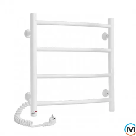 Полотенцесушитель электрический Laris Зебра Классик ЧК4 500 х 500 Э (подкл. слева), фото 