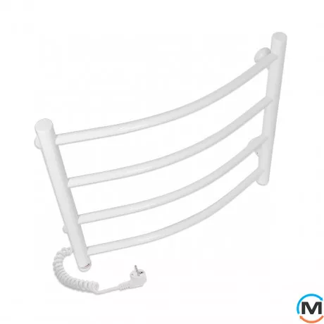 Полотенцесушитель электрический Laris Зебра Классик ЧК4 500 х 500 Э (подкл. слева), фото , изображение 3