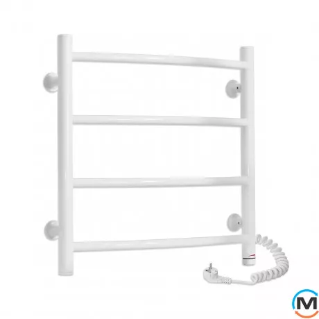 Полотенцесушитель электрический Laris Зебра Классик ЧК4 500 х 500 Э (подкл. справа), фото 