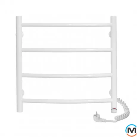 Полотенцесушитель электрический Laris Зебра Классик ЧК4 500 х 500 Э (подкл. справа), фото , изображение 2