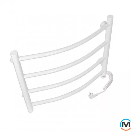 Полотенцесушитель электрический Laris Зебра Классик ЧК4 500 х 500 Э (подкл. справа), фото , изображение 3