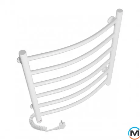 Полотенцесушитель электрический Laris Зебра Классик ЧК6 500 х 600 Э (подкл. слева), фото , изображение 3