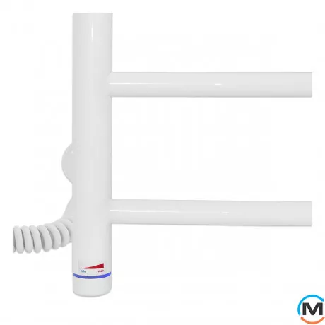 Полотенцесушитель электрический Laris Зебра Классик ЧК6 500 х 600 Э (подкл. слева), фото , изображение 5