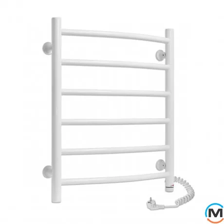 Полотенцесушитель электрический Laris Зебра Классик ЧК6 500 х 600 Э (подкл. справа), фото 