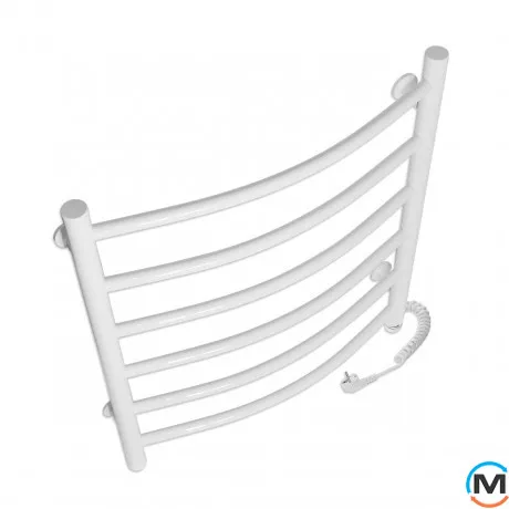 Полотенцесушитель электрический Laris Зебра Классик ЧК6 500 х 600 Э (подкл. справа), фото , изображение 3