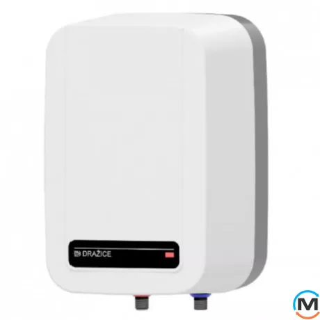 Бойлер электрический Drazice TO 10.1 UP, Исполнение: Над мойкой, Подводка труб: Нижняя, Объем (л): 10, фото 