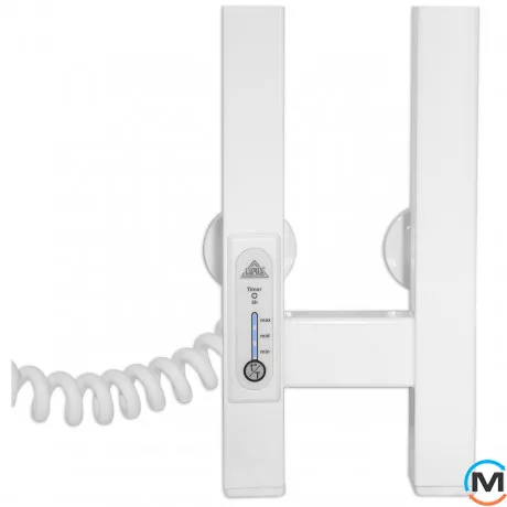 Полотенцесушитель электрический Laris Зебра Дуэт ЧК3 80 х 1200 Э (подкл. слева) R3, фото , изображение 5