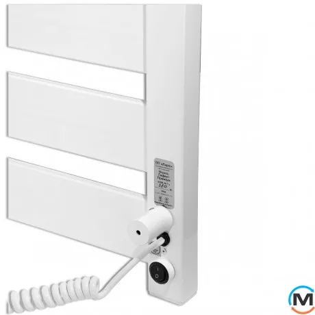 Сушка для рушників електрична Laris Зебра Гефест Преміум ЧК10 500 х 1200 Е (підкл. зліва), фото , зображення 6