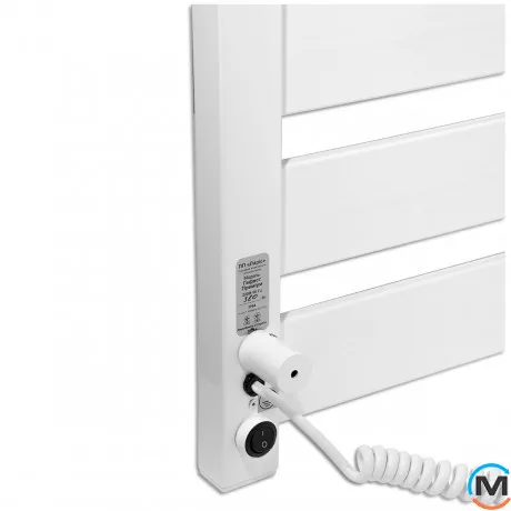 Сушка для рушників електрична Laris Зебра Гефест Преміум ЧК10 500 х 1200 Е (підкл. праворуч), фото , зображення 6