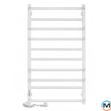 Полотенцесушитель электрический Laris Зебра Комфорт ЧК10 500 х 900 Э (подкл. слева) R3, фото , изображение 2