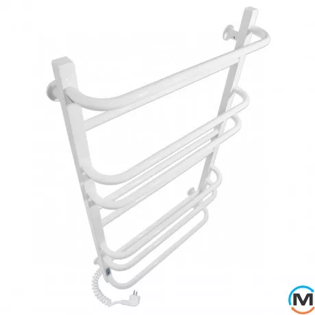 Полотенцесушитель электрический Laris Зебра Комфорт ЧК10 500 х 900 Э (подкл. слева) R3, фото , изображение 3