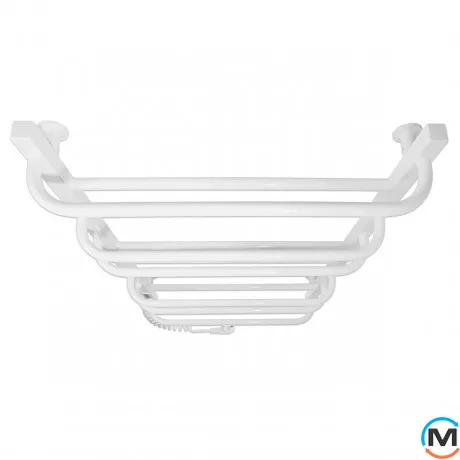 Полотенцесушитель электрический Laris Зебра Комфорт ЧК10 500 х 900 Э (подкл. слева) R3, фото , изображение 4