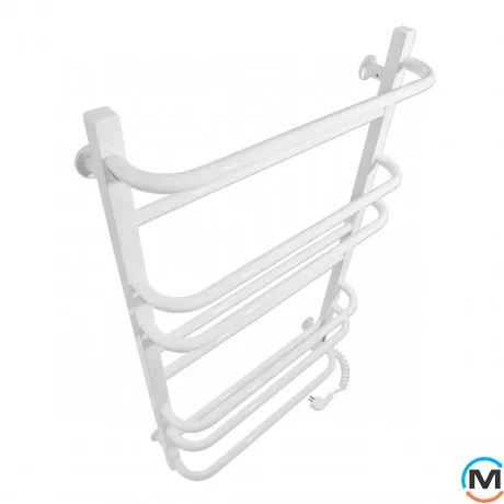 Полотенцесушитель электрический Laris Зебра Комфорт ЧК10 500 х 900 Э (подкл. справа) R3, фото , изображение 3