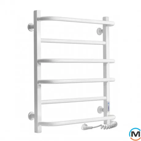 Полотенцесушитель электрический Laris Зебра Комфорт ЧК6 500 х 600 Э (подкл. справа) R3, фото 