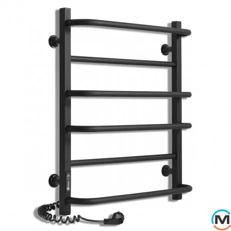 Сушка для рушників електрична Laris Зебра Комфорт ЧКЧ6 500 х 600 Е (підкл. зліва) R3, фото 