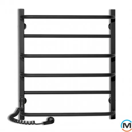 Сушка для рушників електрична Laris Зебра Комфорт ЧКЧ6 500 х 600 Е (підкл. зліва) R3, фото , зображення 2