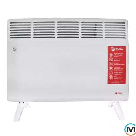 Електричний конвектор Roda RB3-1500WF, Макс. потужність (Вт): 1500, фото 
