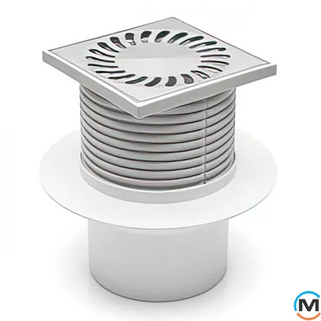 Трап із горизонтальним випуском MCH 421 L гідрозатвор, фото 