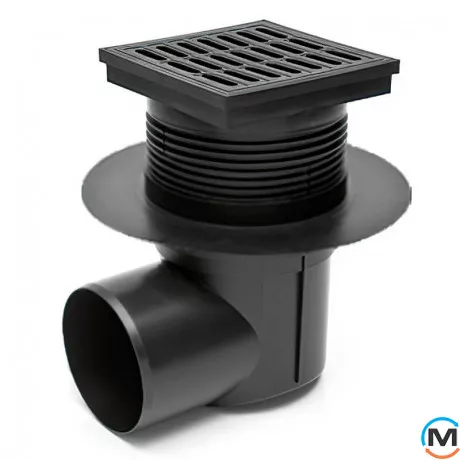 Трап із горизонтальним випуском MCH 424 S, Випуск сифону: Горизонтальний, фото 