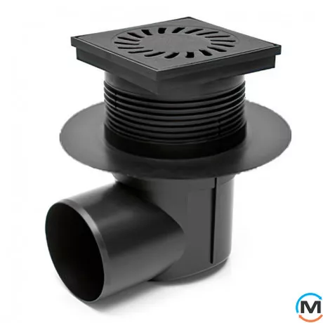 Трап із горизонтальним випуском MCH 424 S Li, Випуск сифону: Горизонтальний, фото 