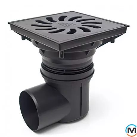 Трап із горизонтальним випуском MCH 437 S, Випуск сифону: Горизонтальний, фото 