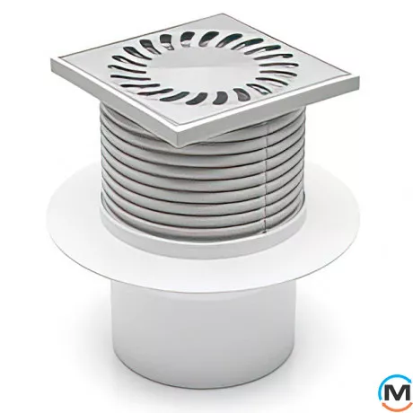 Трап із горизонтальним випуском MCH 441 L гідрозатвор, фото 