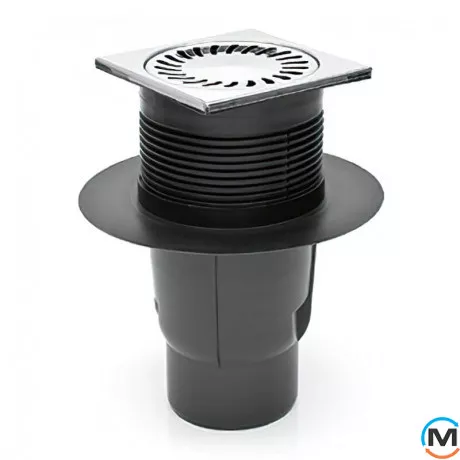 Трап із вертикальним випуском MCH 827 SN, Випуск сифону: Вертикальний, фото 