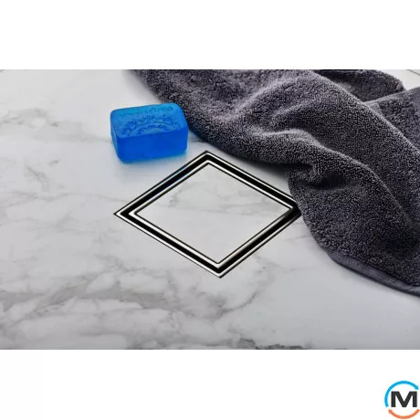 Трап с вертикальным выпуском MCH C 420 XL сухой сифон, Выпуск сифона: Вертикальный, фото , изображение 3