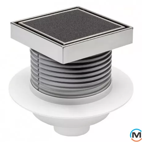 Трап с вертикальным выпуском MCH C 420 XL сухой сифон, Выпуск сифона: Вертикальный, фото 