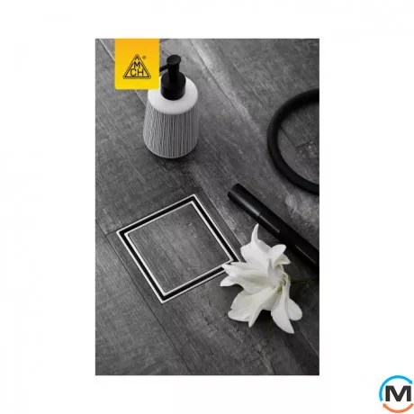 Трап із горизонтальним випуском MCH C 425 L гідрозатвор, Випуск сифону: Горизонтальний, фото , зображення 3