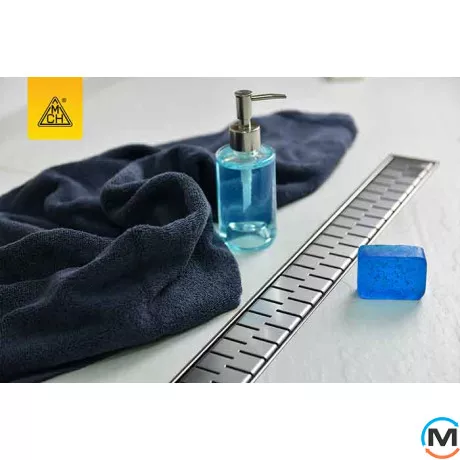 Душовий канал MCH CH 850 M з ґратами "Медіум", Монтажна довжина (мм): 915, фото , зображення 4