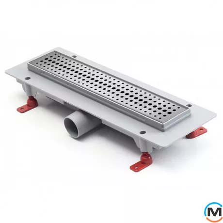 Душовий канал MCH CH 350 B з ґратами "Бейзік", Монтажна довжина (мм): 415, фото 