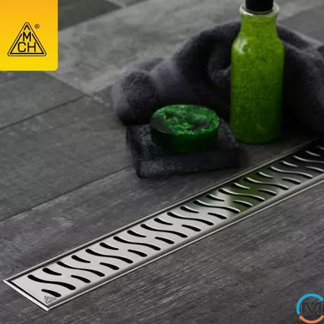 Душовий канал MCH CH N 1050 H 1 з ґратами "Гармонія", Монтажна довжина (мм): 1115, фото , зображення 3