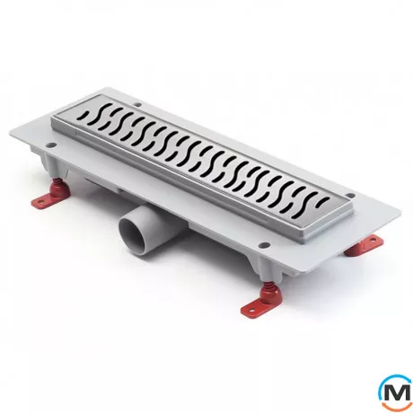 Душевый канал MCH CH 350 H с решеткой "Гармония", Монтажная длина (мм): 415, фото 